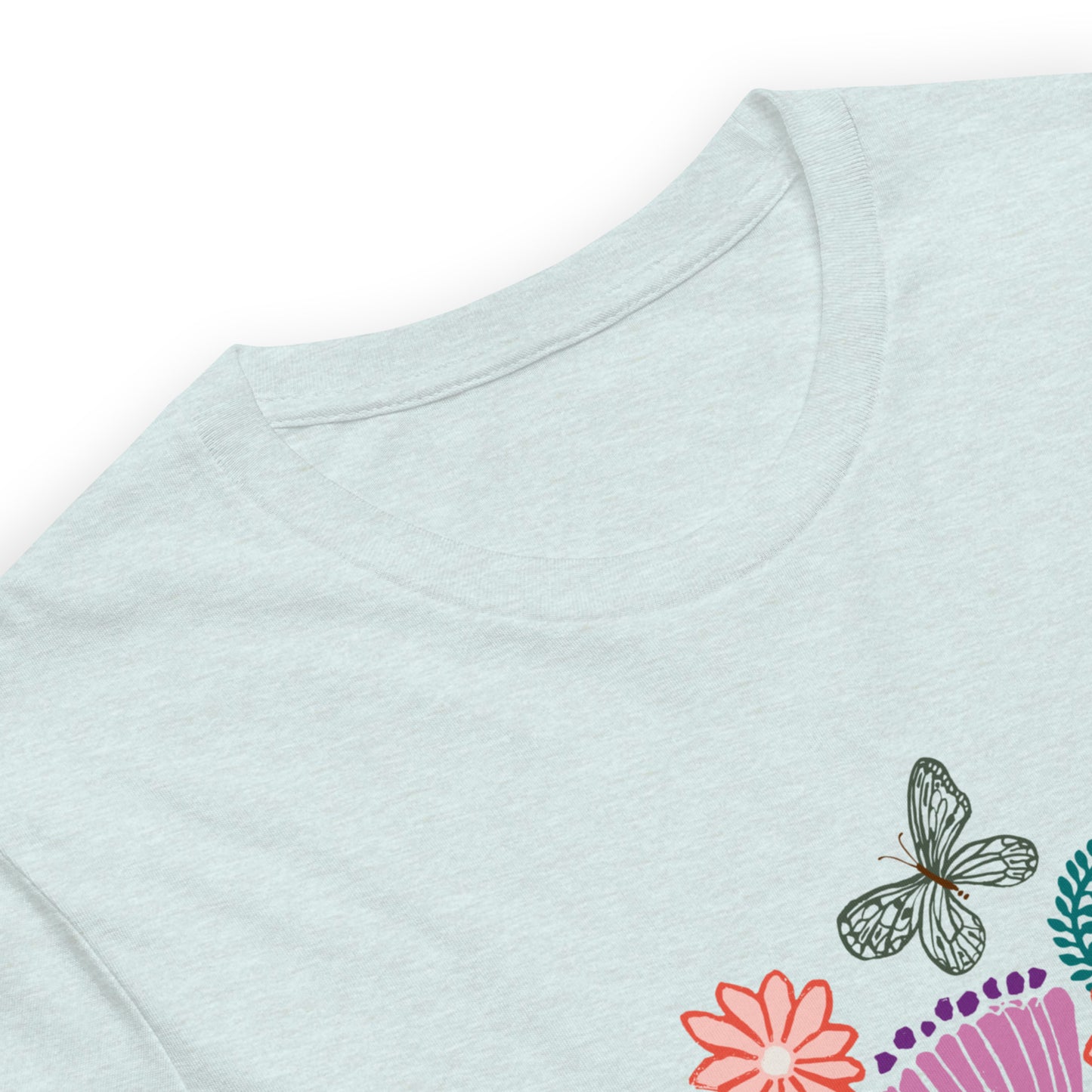 Bloom Crewneck T-Shirt Flower Garden