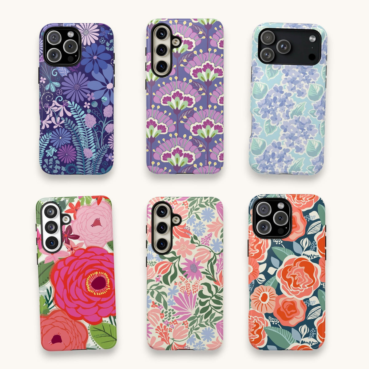 phone case with christmas ornaments