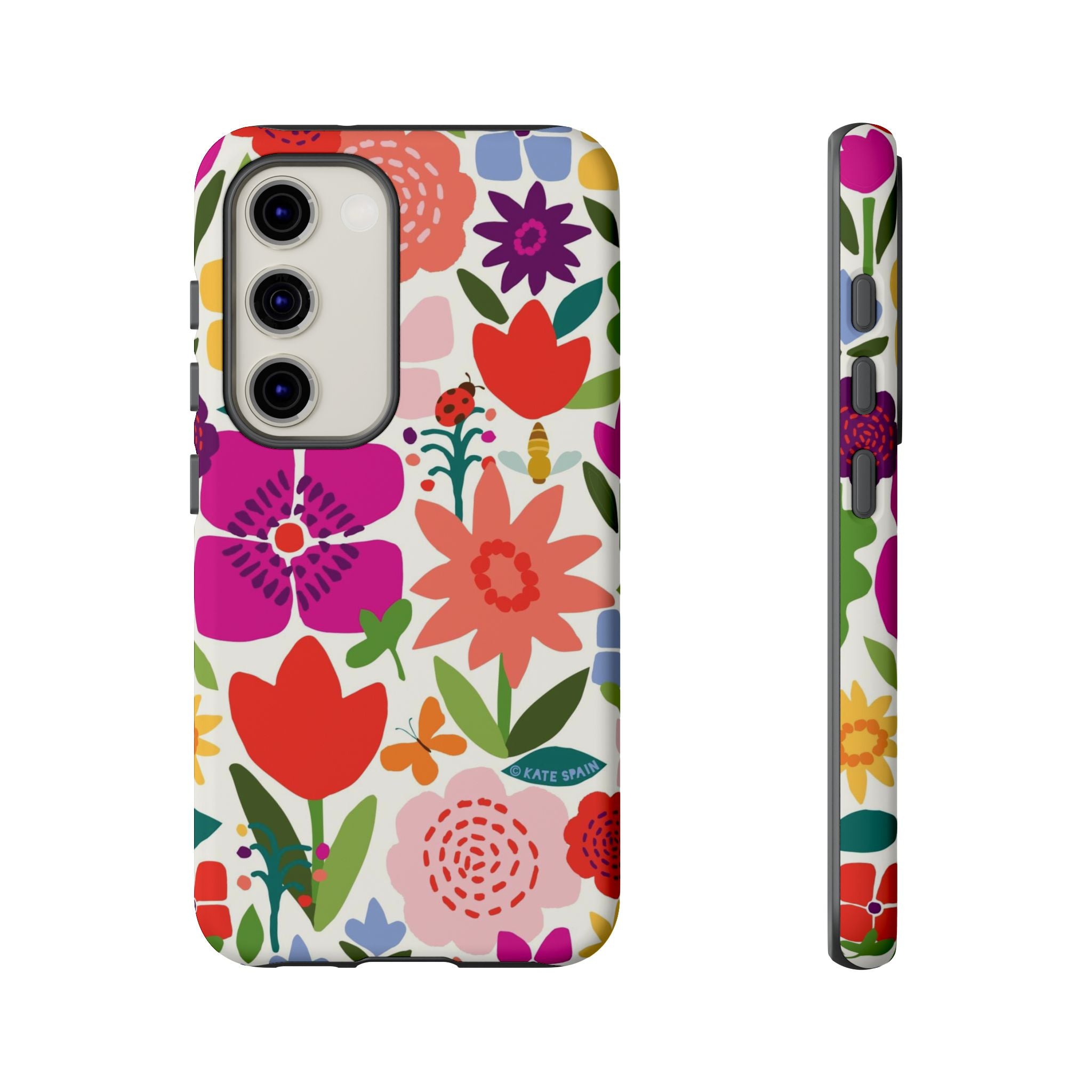 Happy Blooms Samsung Tough Case Samsung Galaxy S23 Matte