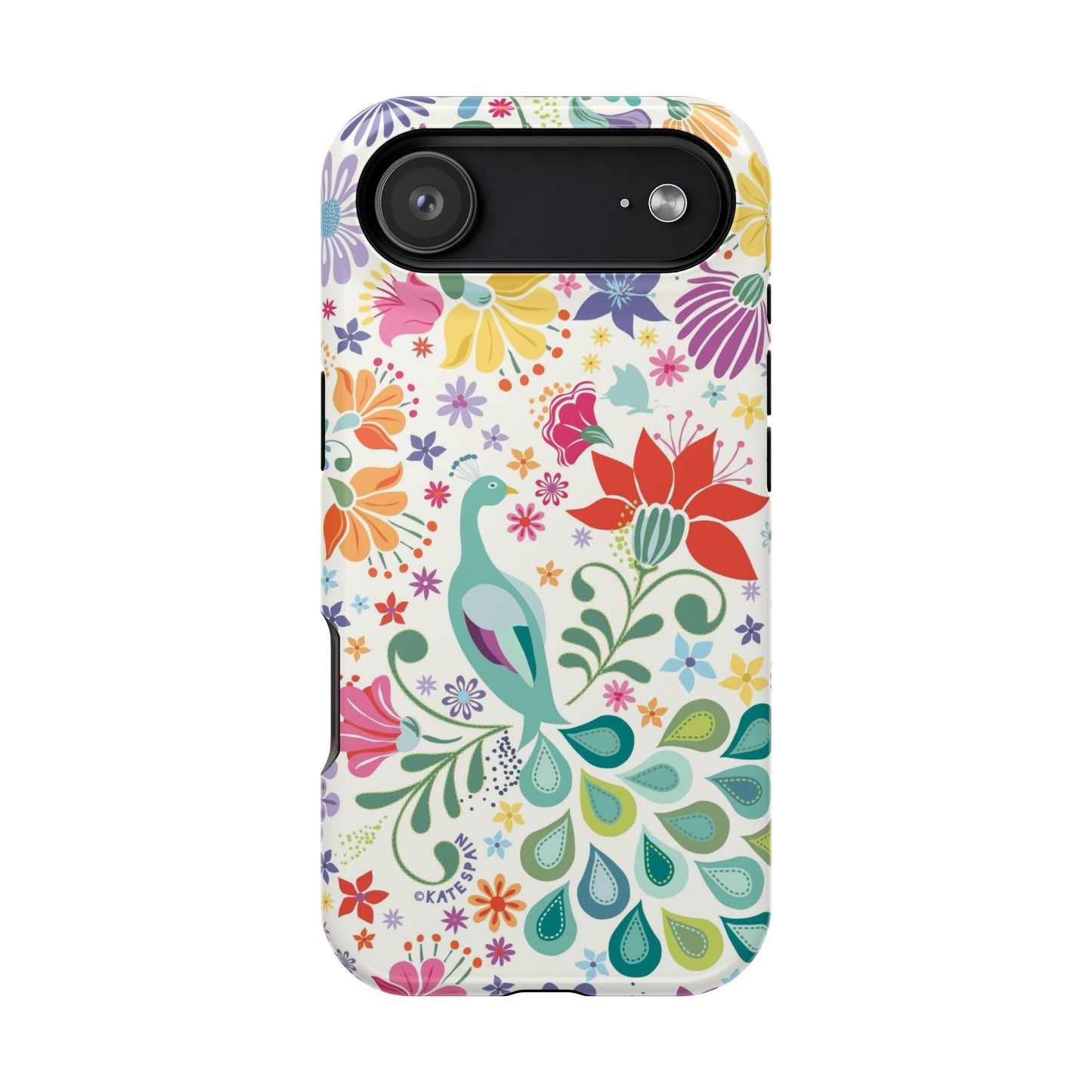 Peacock Sanctuary iPhone MagSafe Tough Case