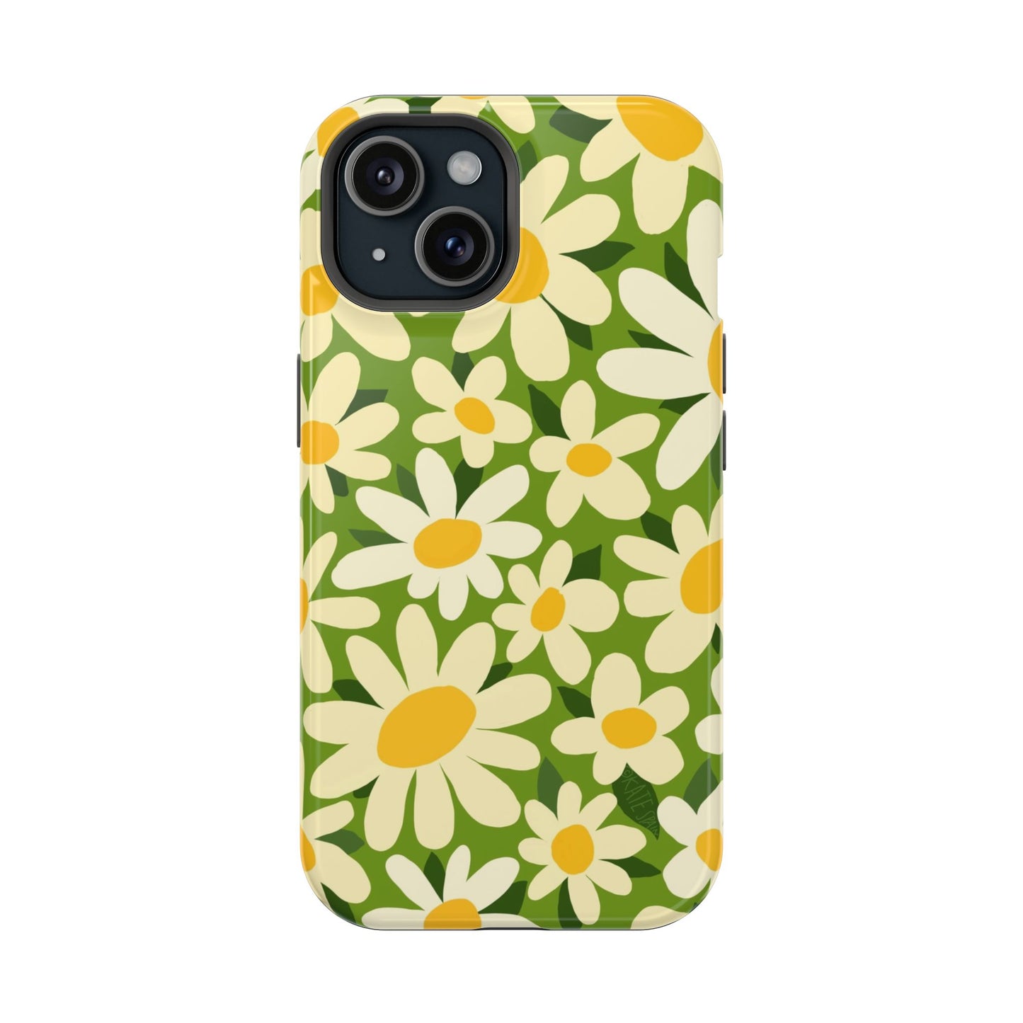 Shasta Daisy MagSafe Tough Case iPhone 15 Glossy