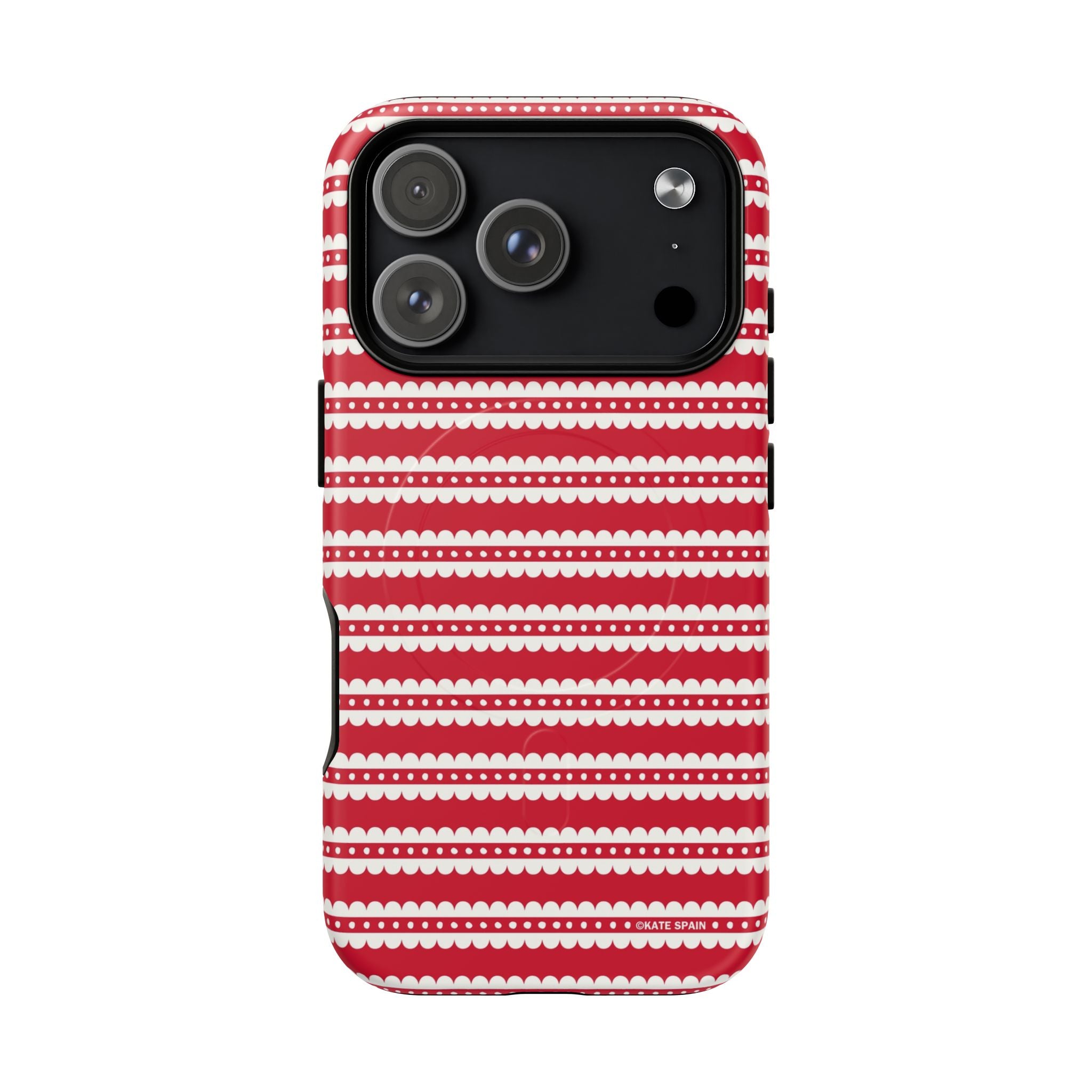 Candy Cane Stripe MagSafe iPhone Case