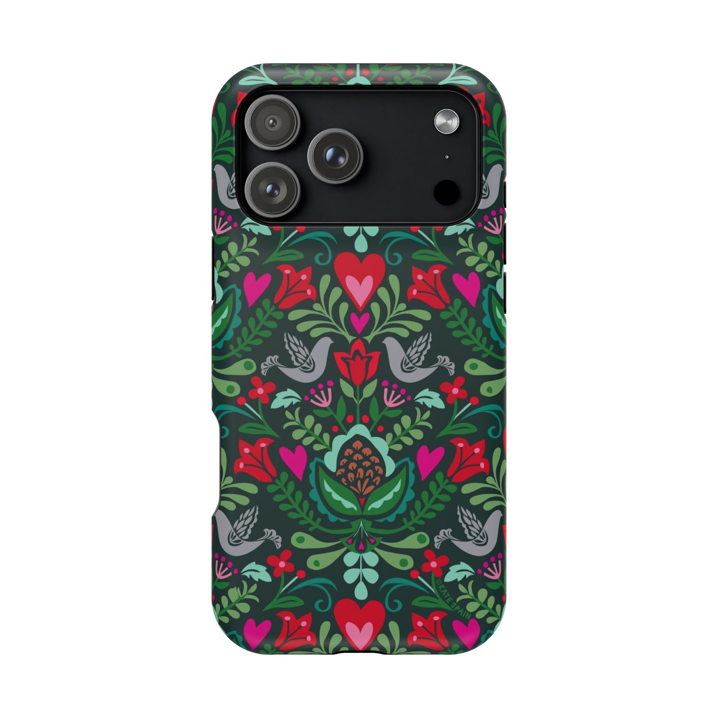 Rosemaling iPhone MagSafe Tough Case