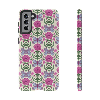 Butterfly Samsung Case - Garden Nature Design