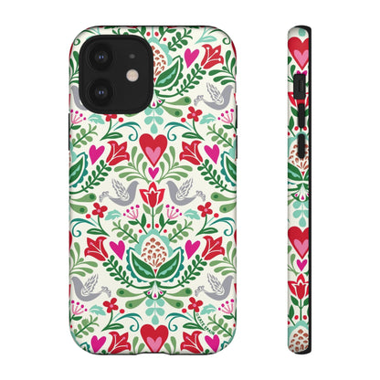 Rosemaling iPhone Tough Case