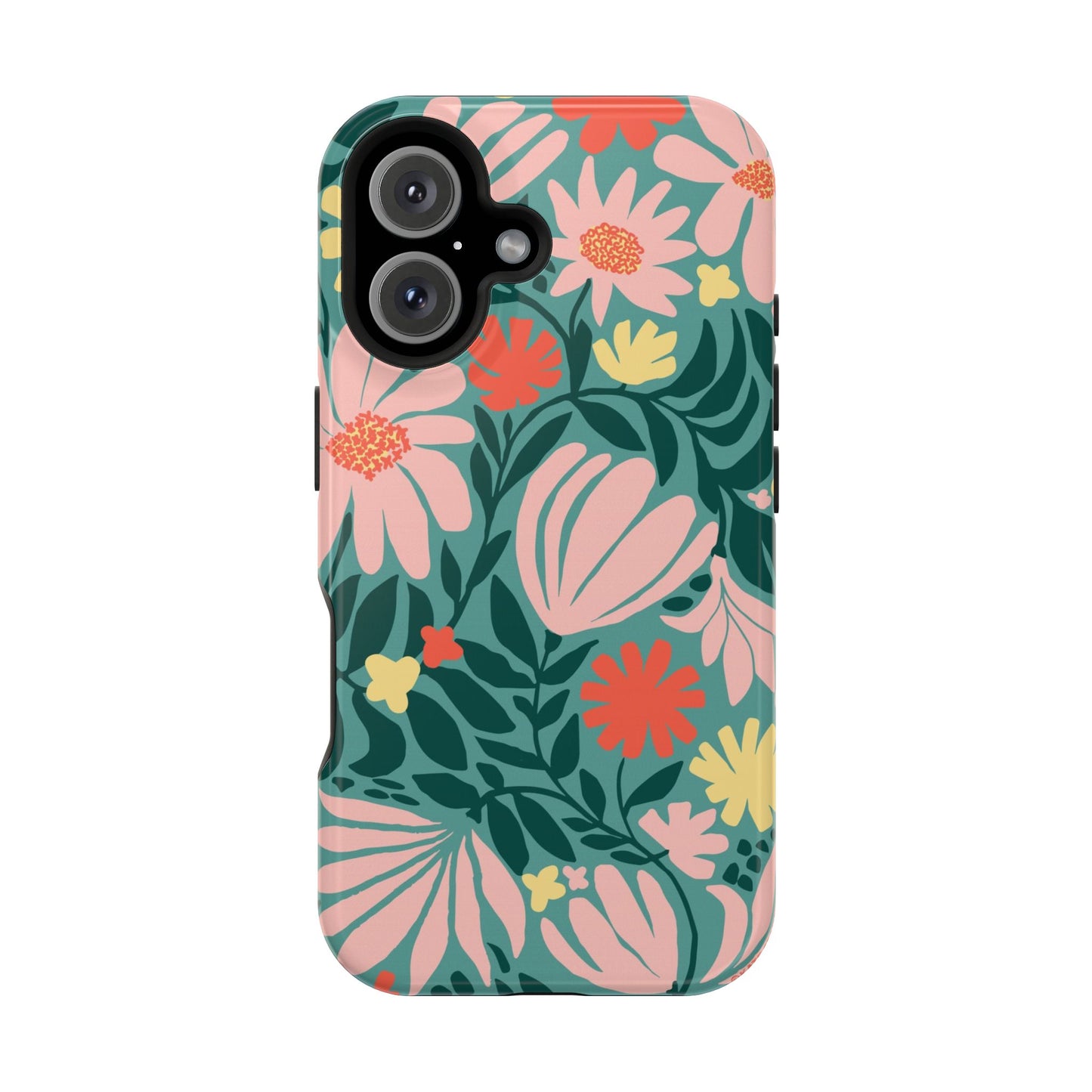 Botanica Teal iPhone Magsafe iPhone 16 Glossy