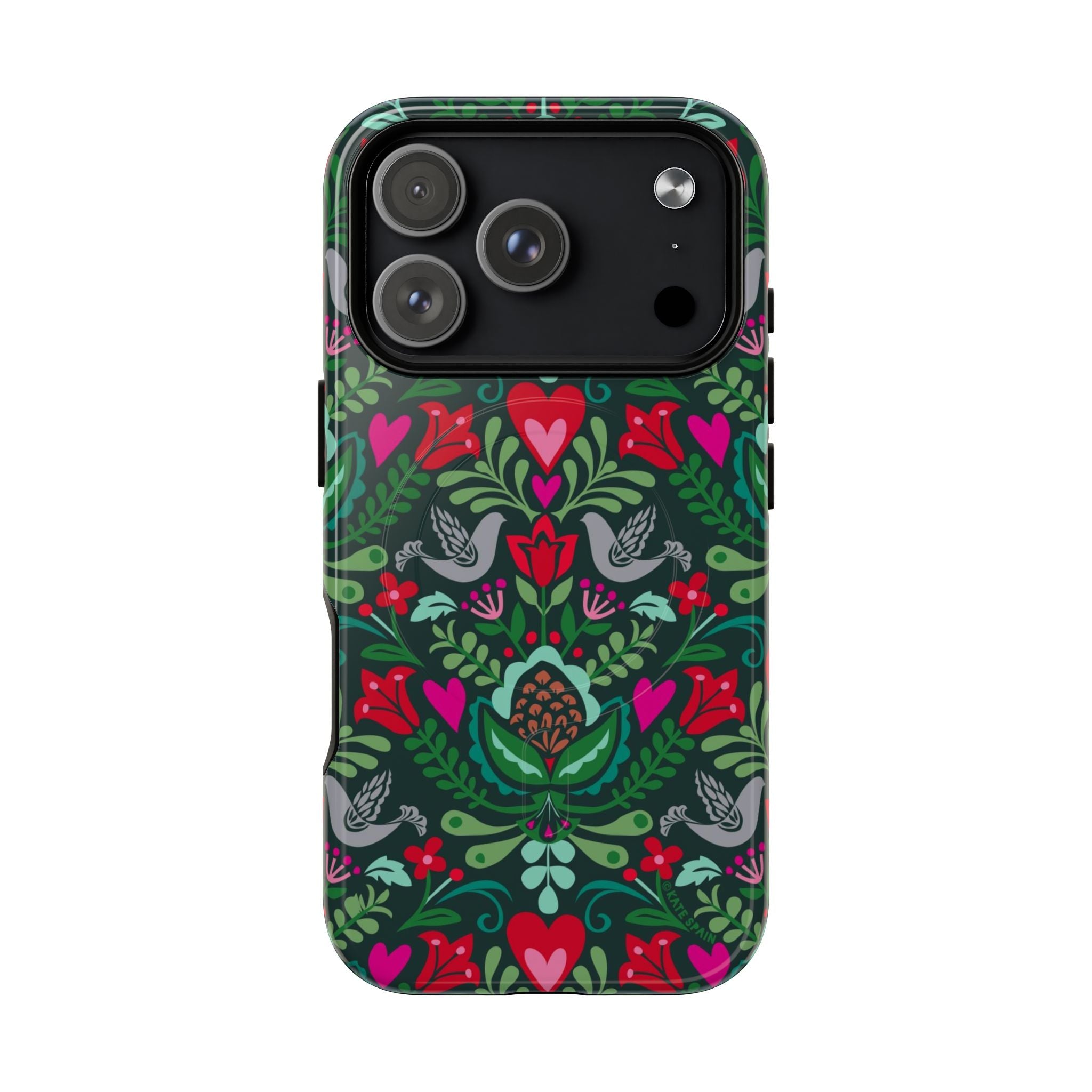 Rosemaling MagSafe iPhone Case