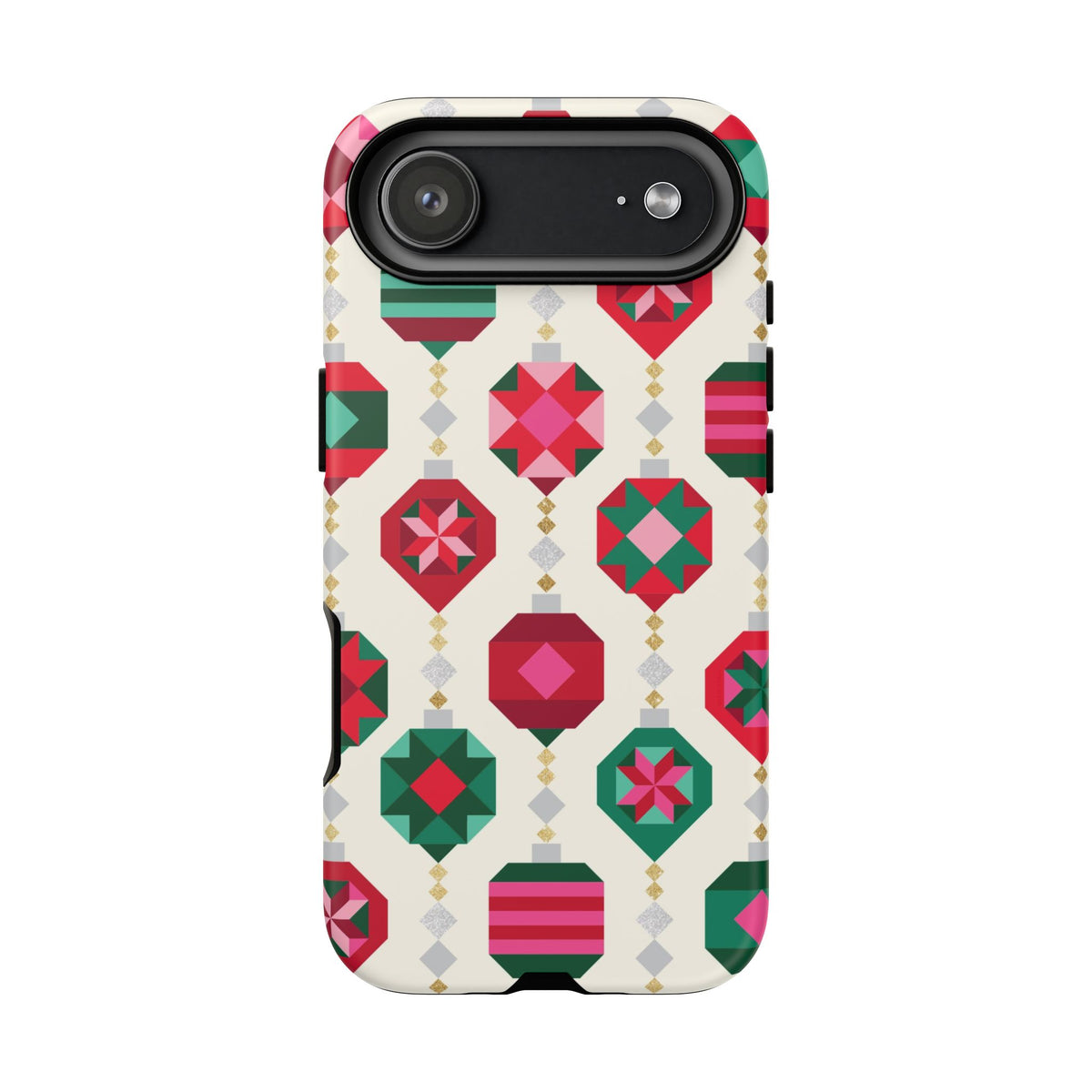 Felicity Ornaments Tough iPhone 17 Air Case – Matte | holiday ornament print