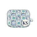 Horizon Blue Tile Personalized AirPods Case