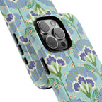 Lantern Flower Tough iPhone 16 Pro Max Case – lifestyle/angled shot