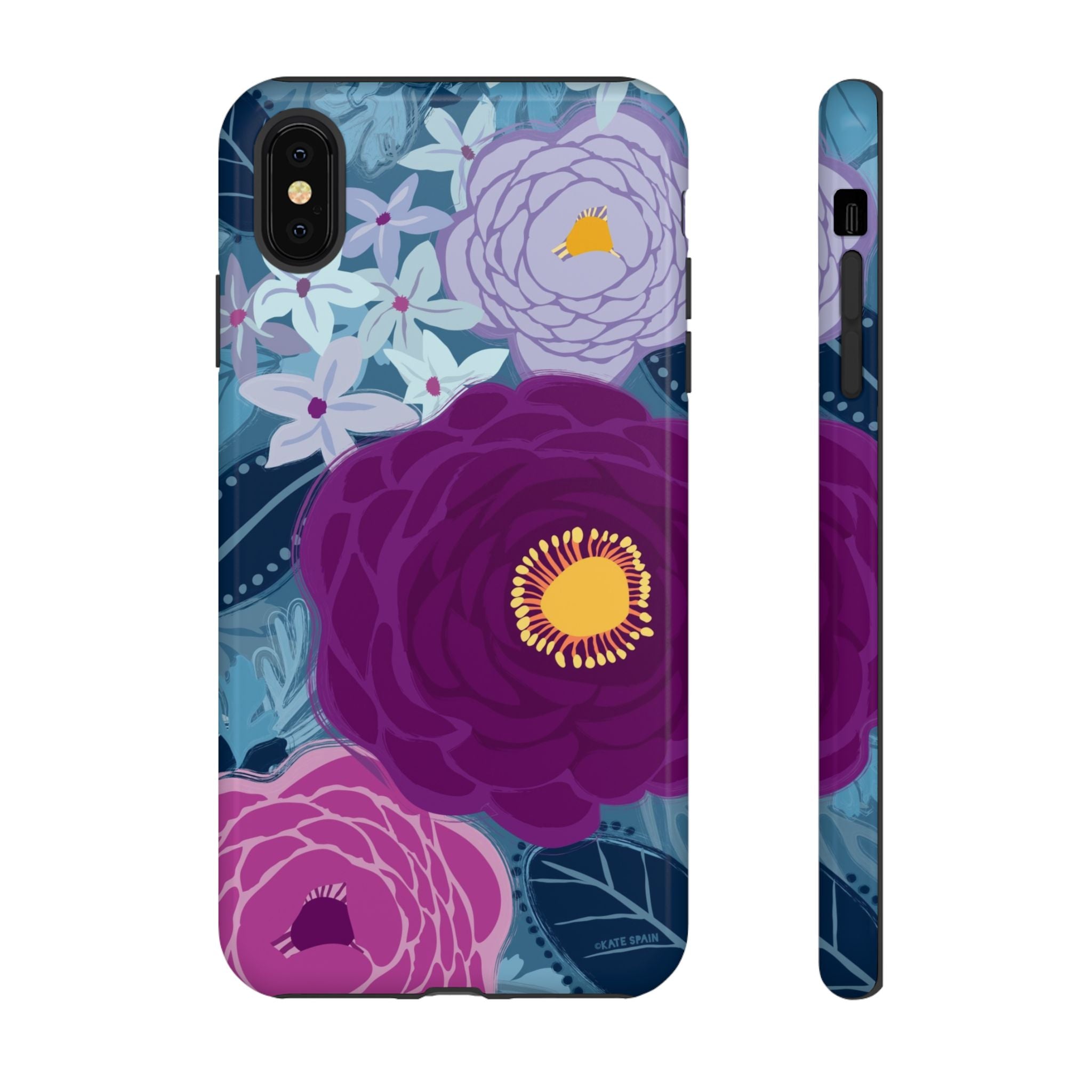 Bloomerie Violet iPhone Case