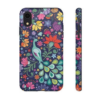 Peacock Sanctuary iPhone Tough Case