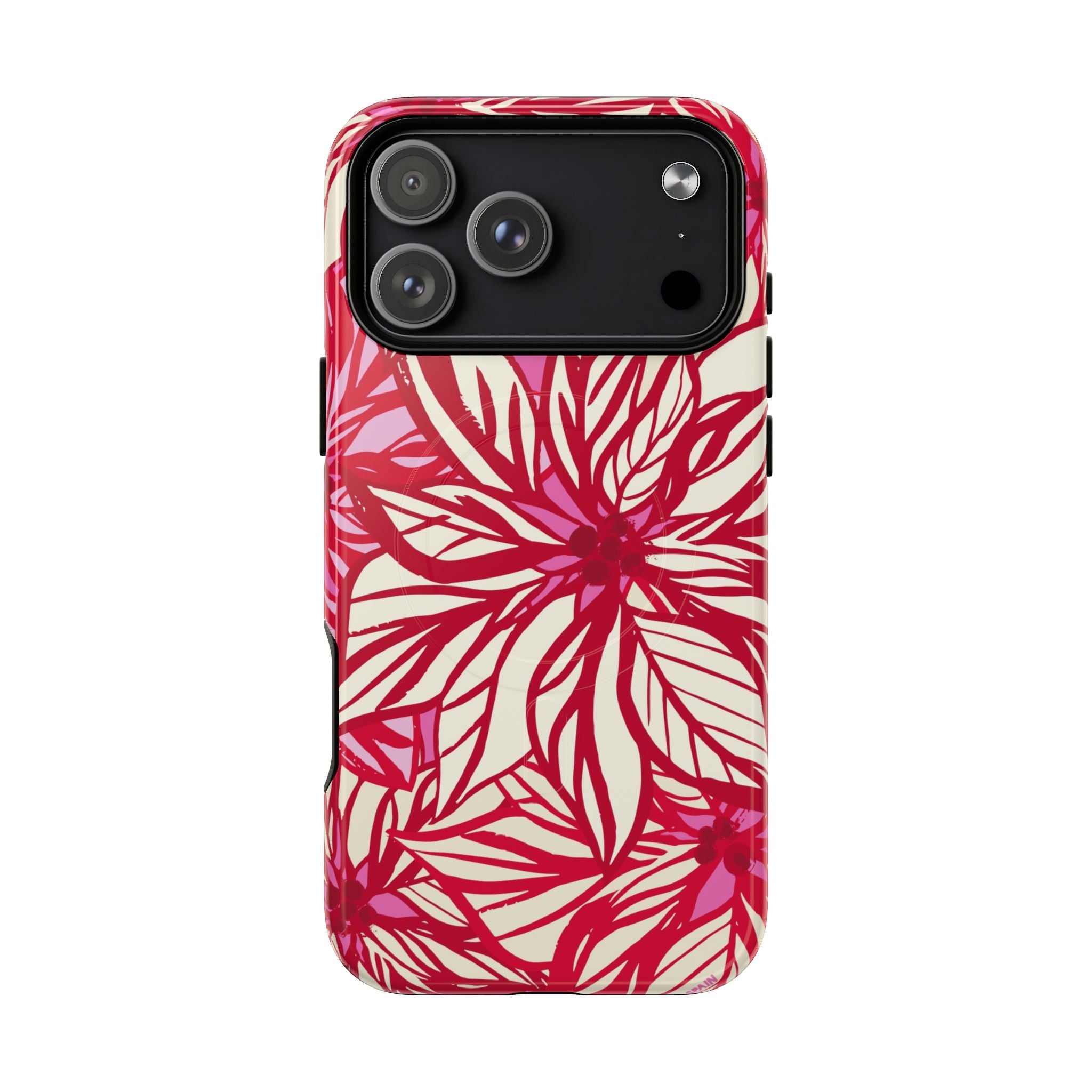 Poinsettia MagSafe iPhone Case