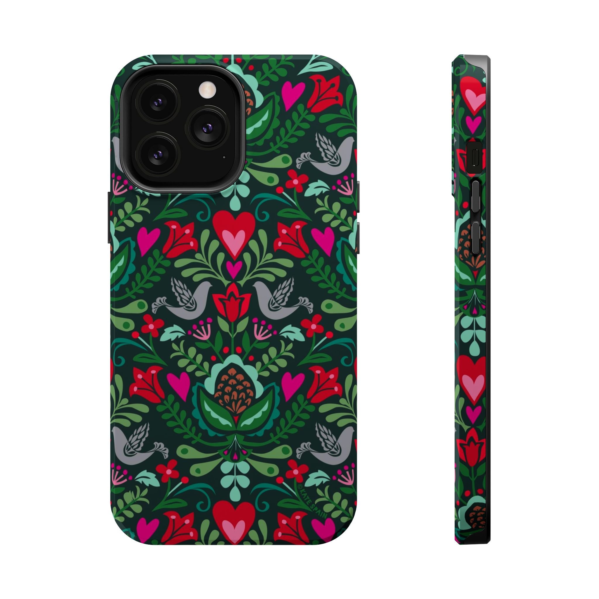 Rosemaling MagSafe iPhone Case