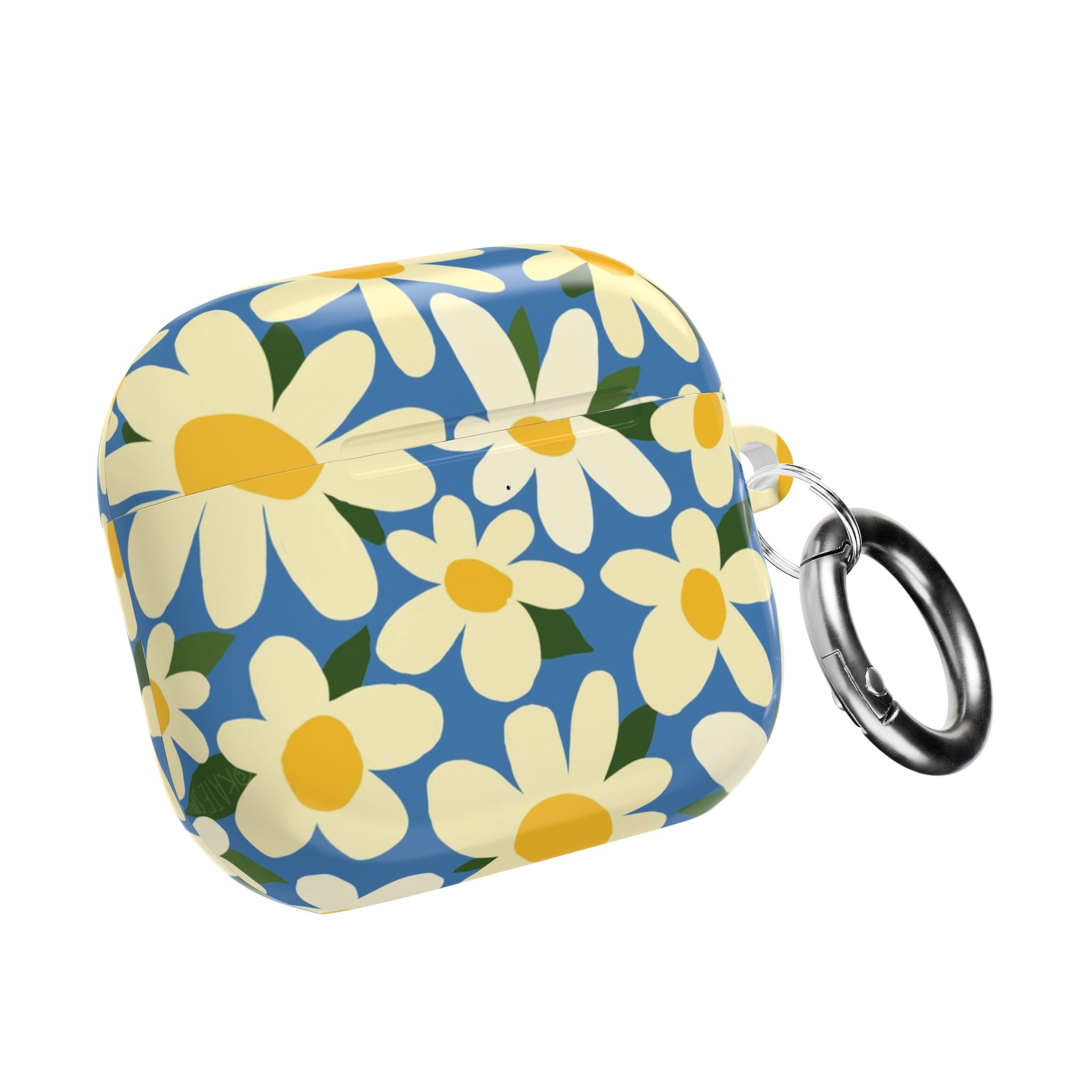 Shasta Daisy Blue AirPods Case