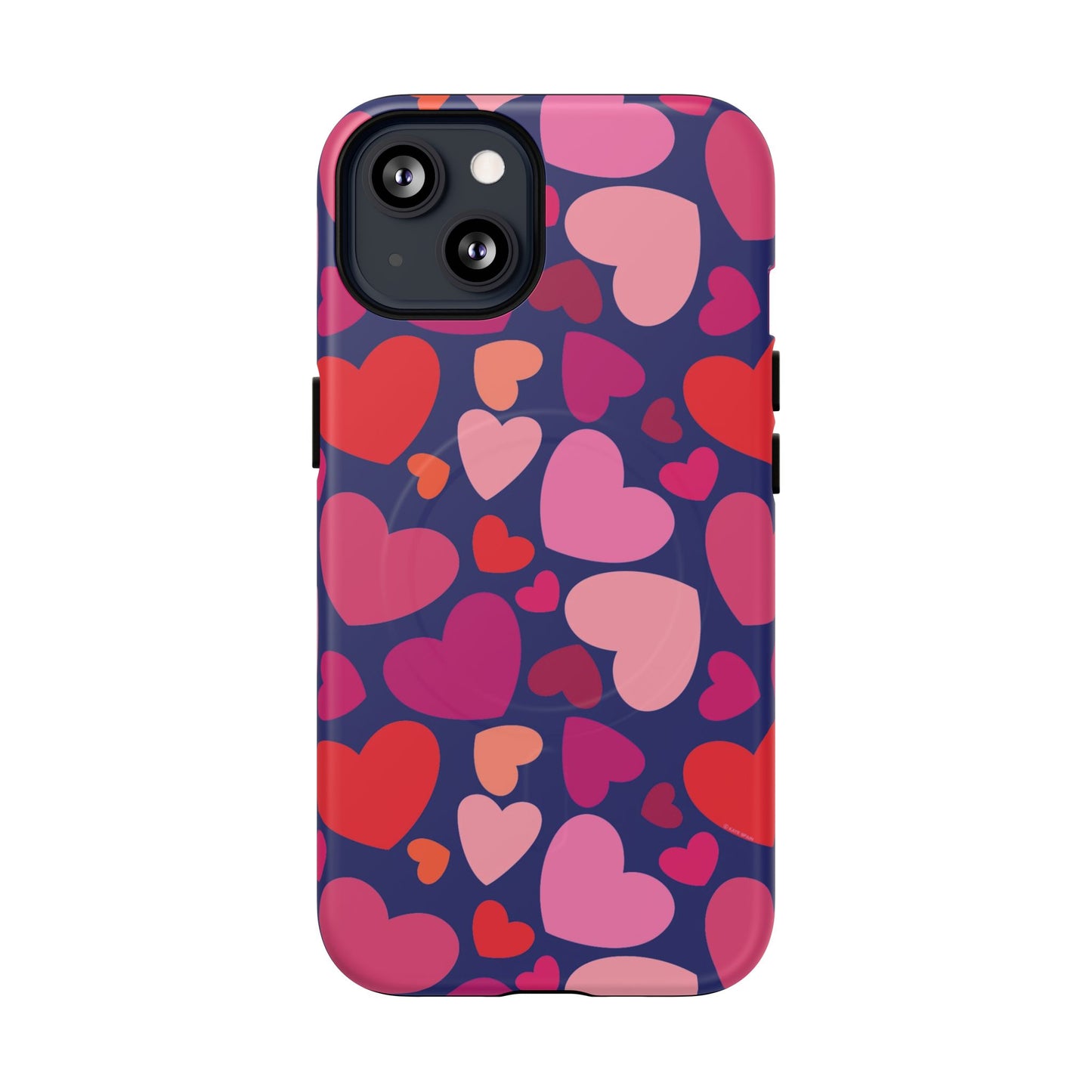 Valentine Hearts iPhone MagSafe Tough Case