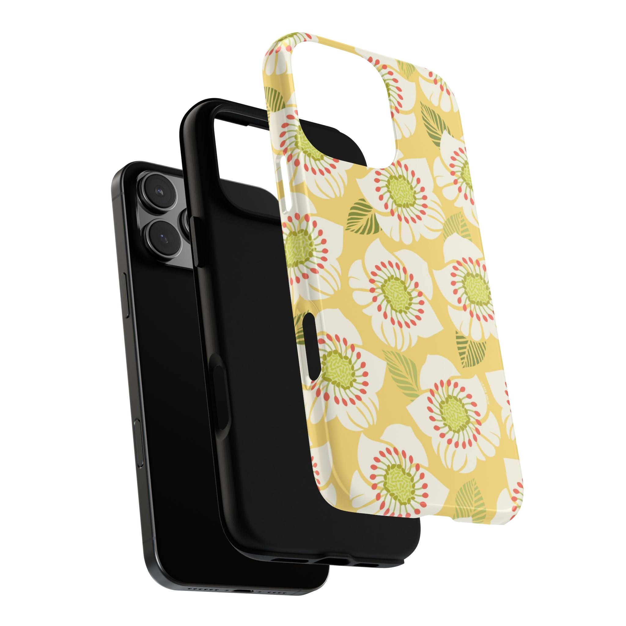 Panache Yellow iPhone Case