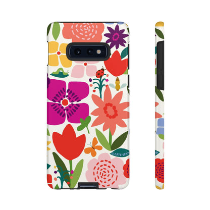 Happy Blooms Samsung Tough Case Samsung Galaxy S10E Glossy