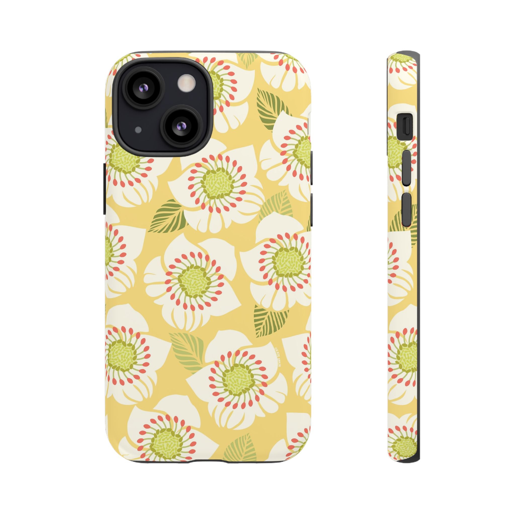 Panache Yellow iPhone Case
