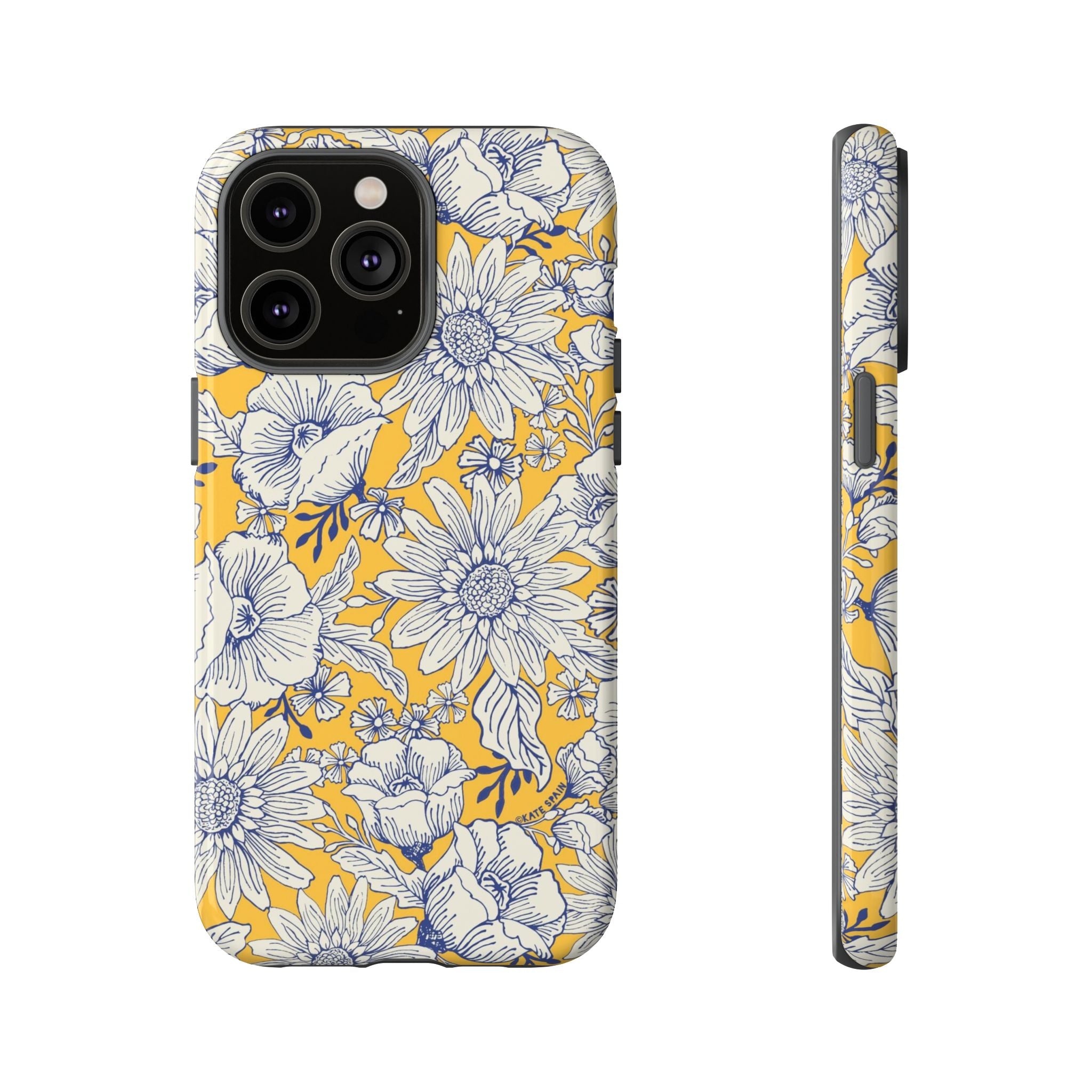 Jardin tough case for iPhone 14 Pro Max - glossy elegant floral jardin cover