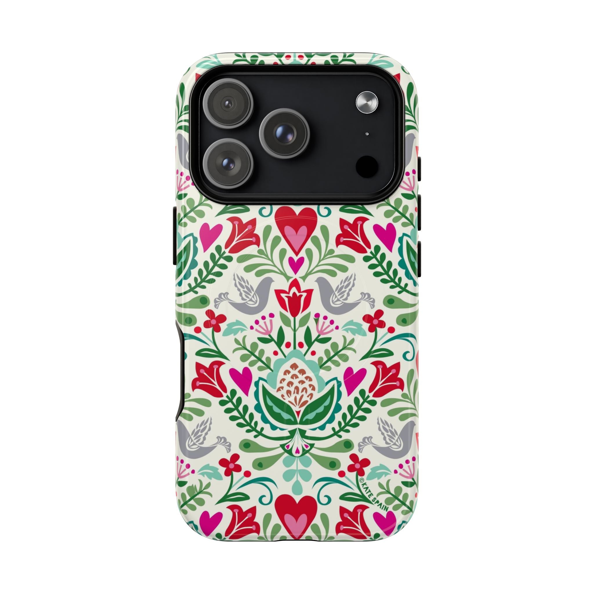 Rosemaling MagSafe iPhone Case
