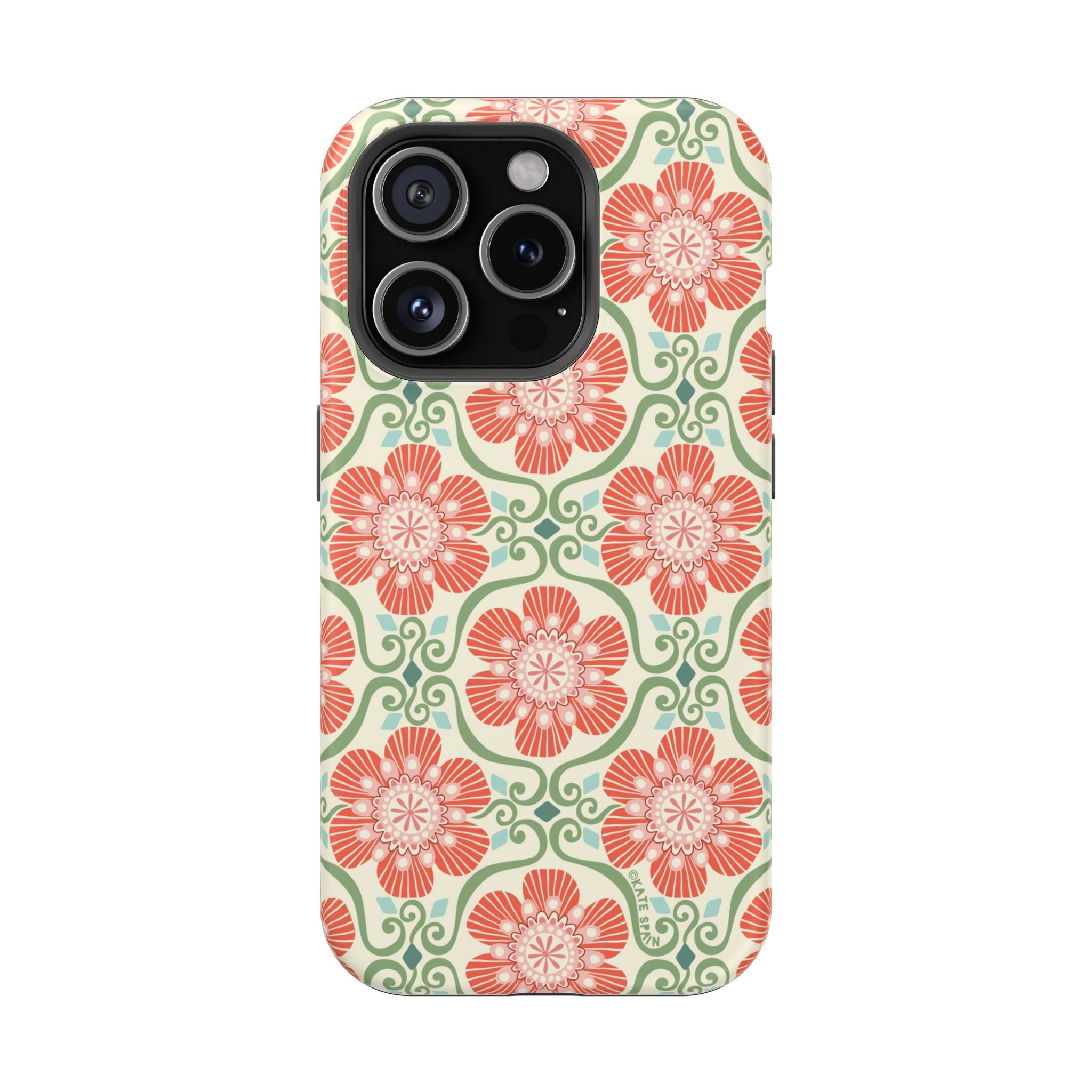 Barcelona Flowers MagSafe iPhone Case