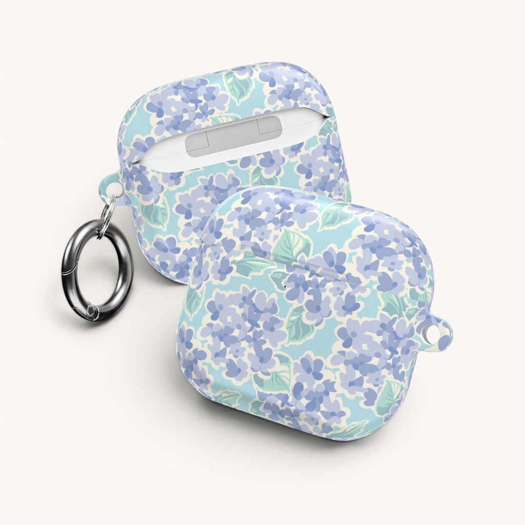 Nantucket Hydrangea AirPods Case