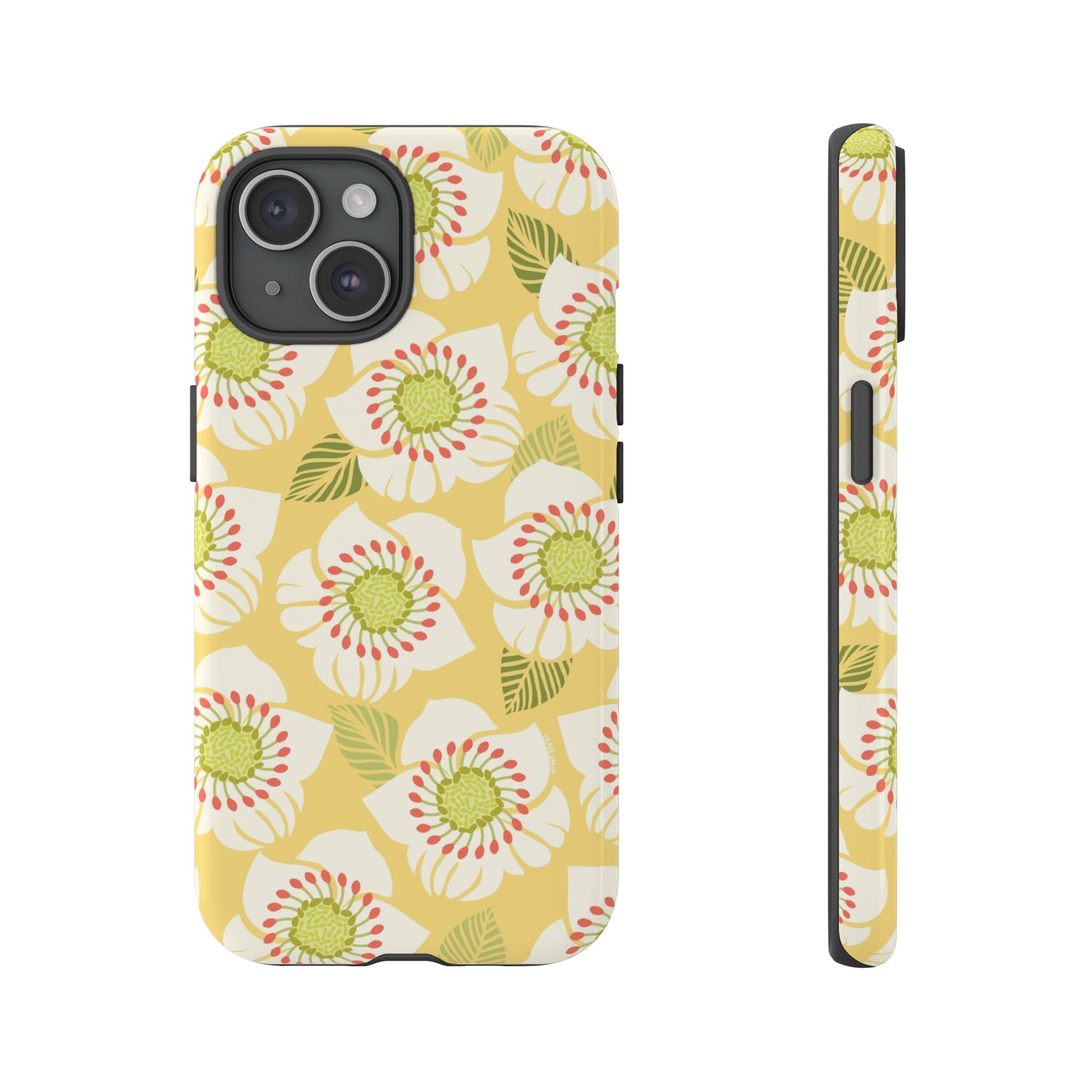 Panache Yellow iPhone Case
