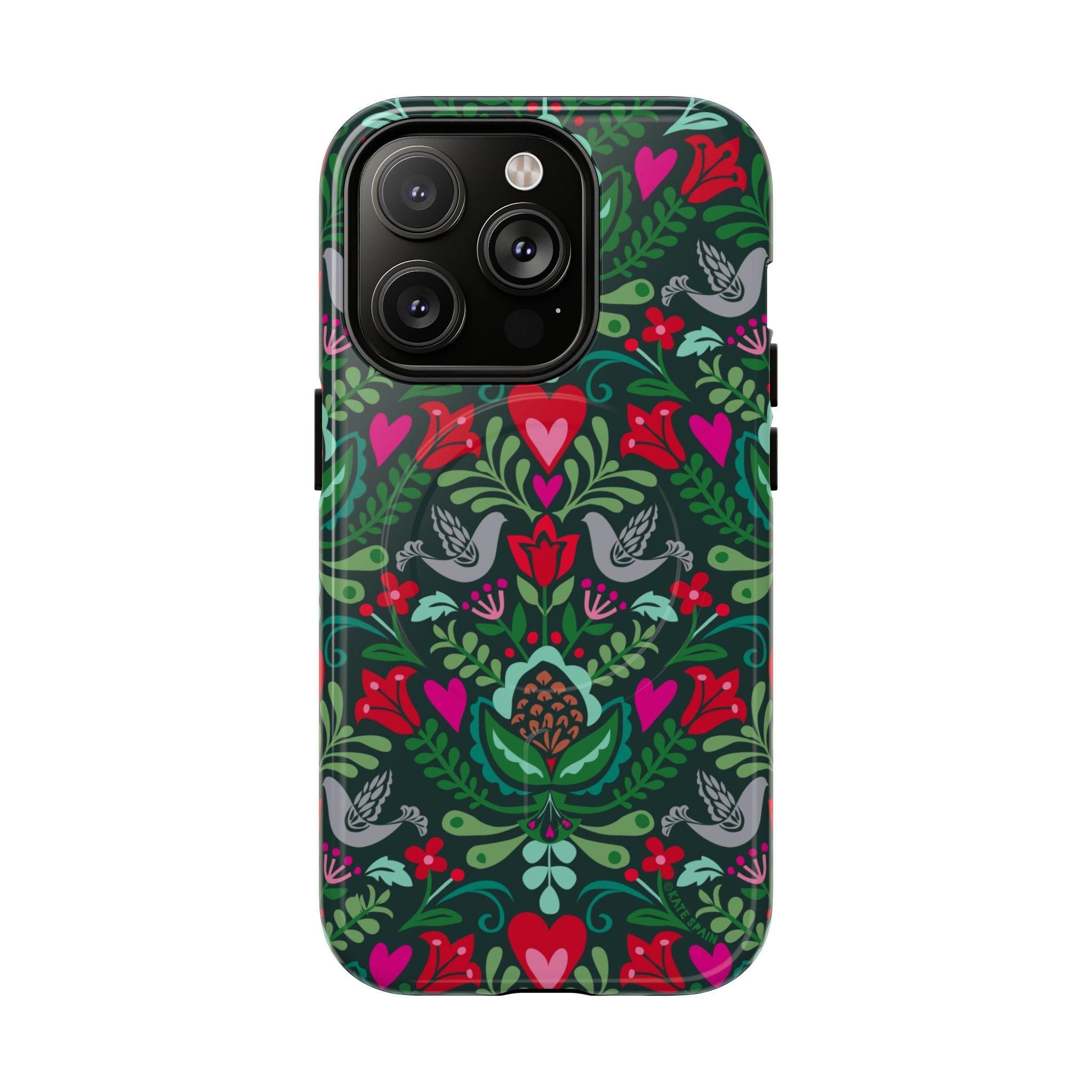 Rosemaling MagSafe iPhone Case