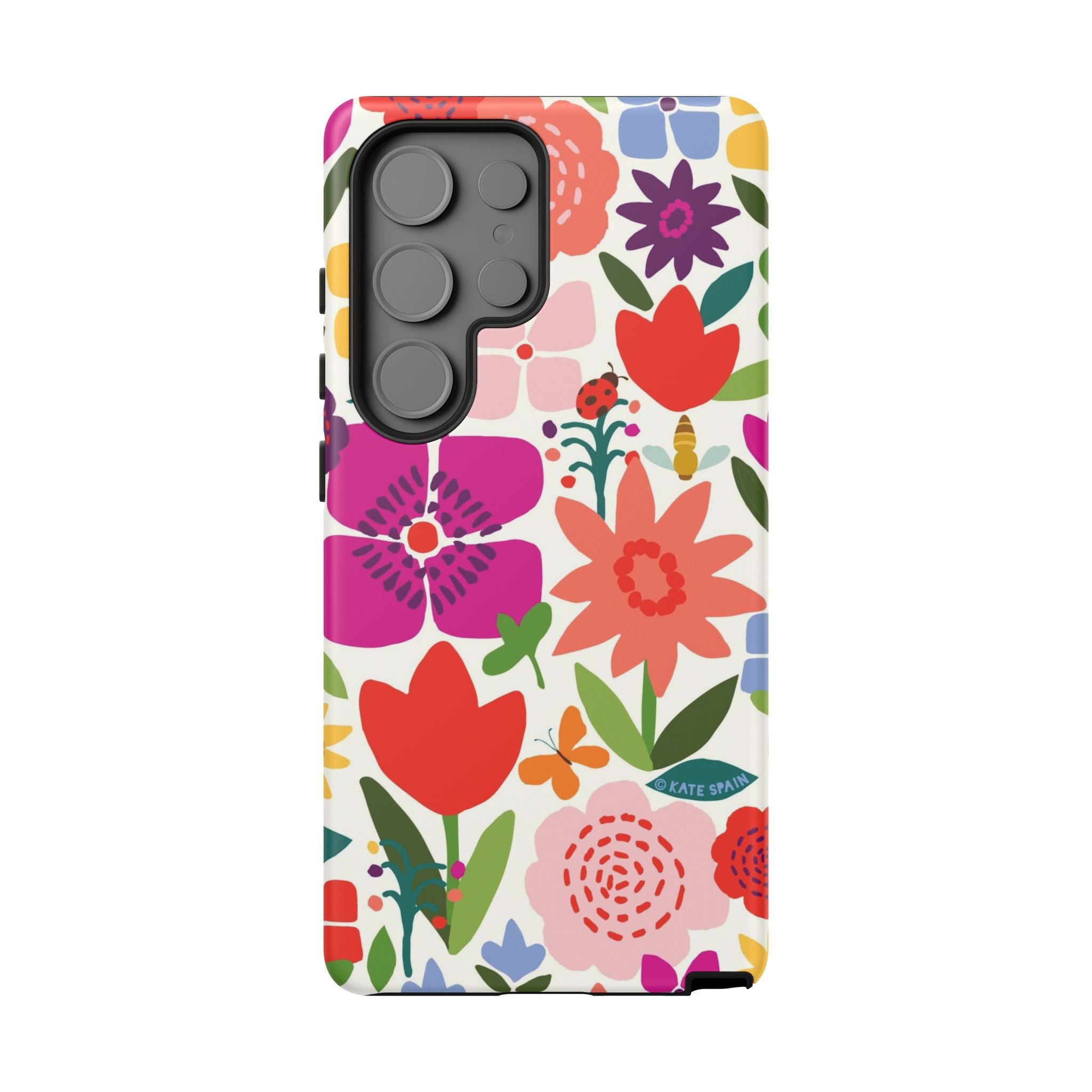 Happy Blooms Samsung Tough Case Samsung Galaxy S25 Ultra Matte