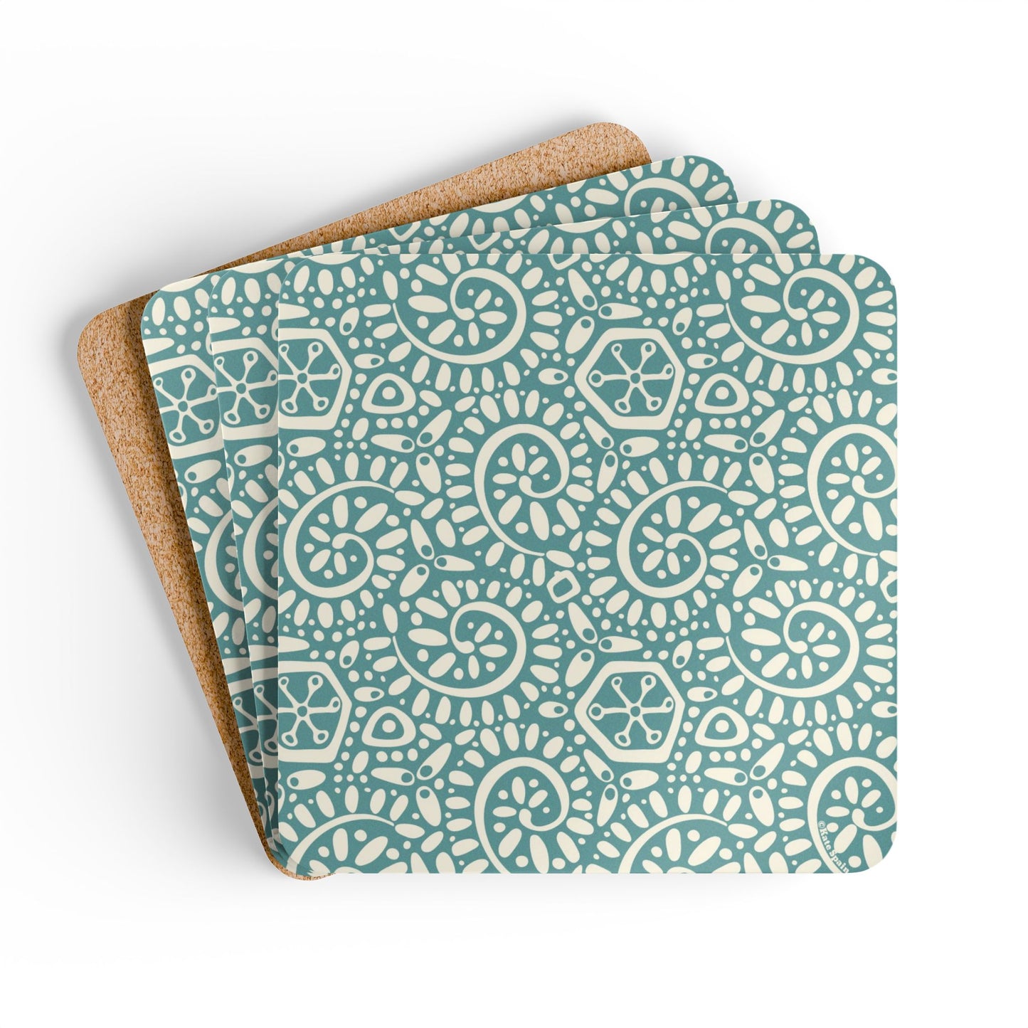 Canto Mineral Cork Coaster Set