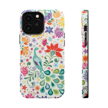 Peacock Sanctuary iPhone MagSafe Tough Case iPhone 13 Pro Max Matte