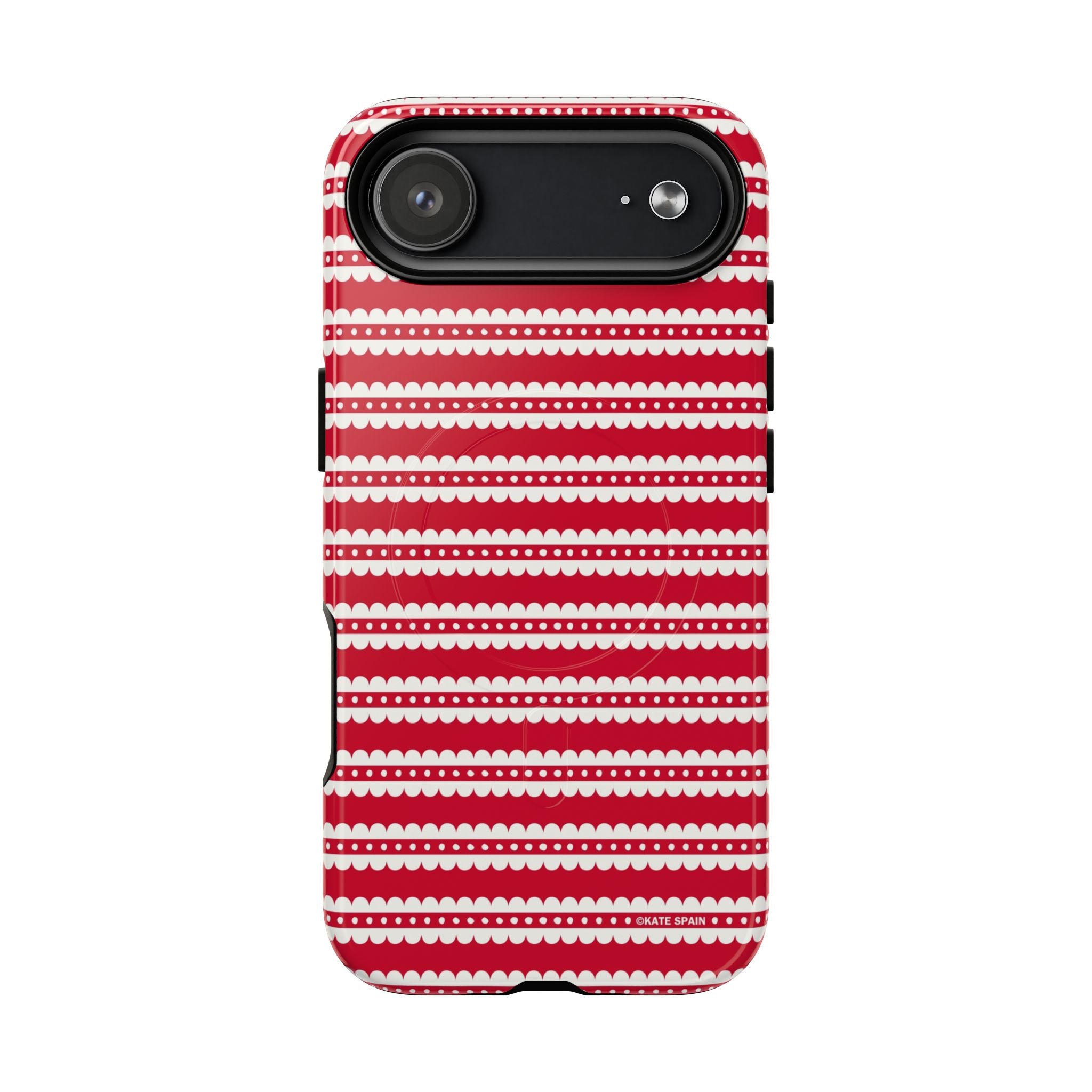 Candy Cane Stripe MagSafe iPhone Case