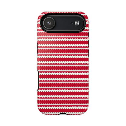 Candy Cane Stripe Tough Magnetic Phone Case