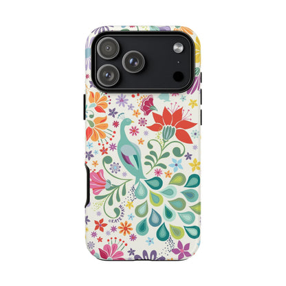 Peacock Sanctuary iPhone Tough Case
