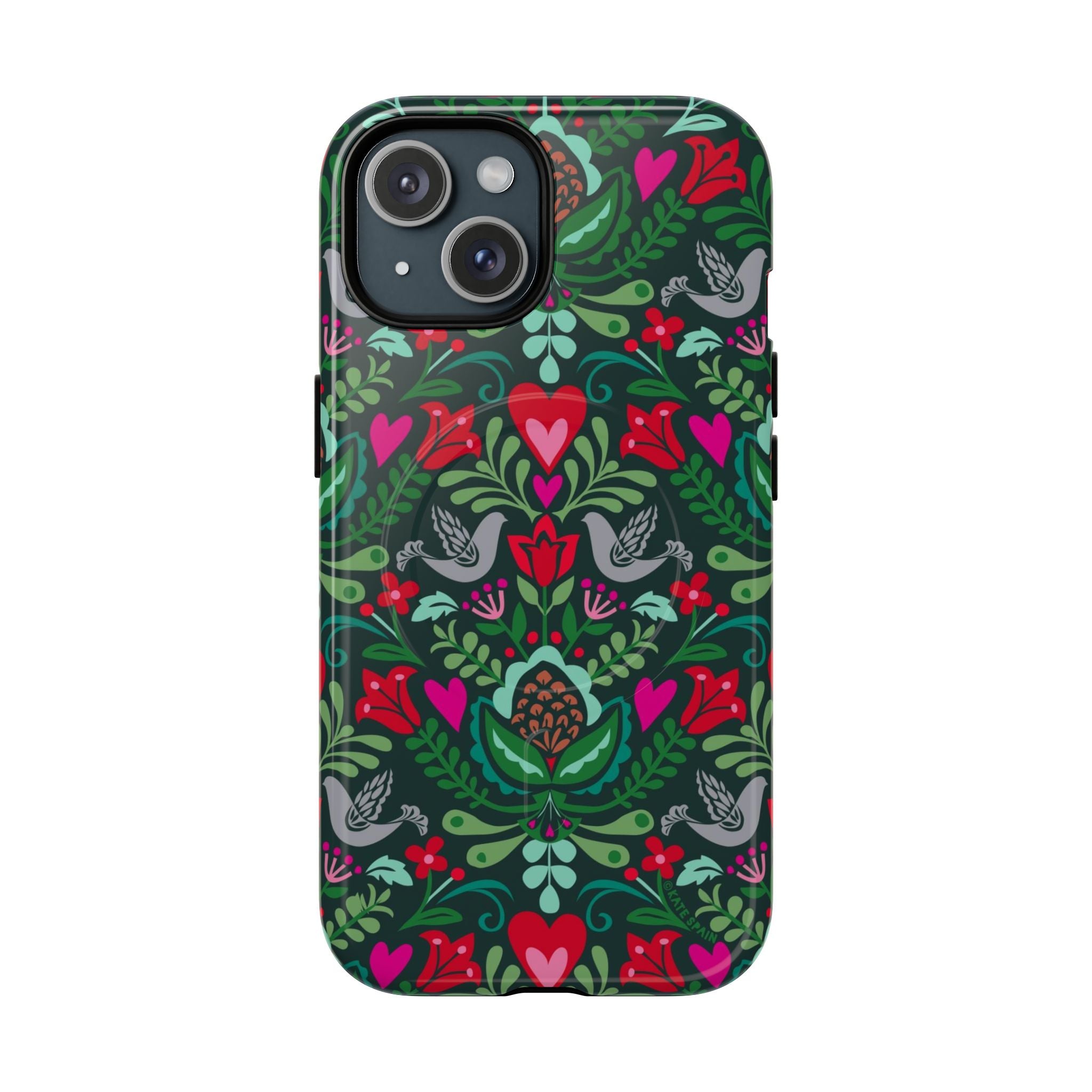 Rosemaling MagSafe iPhone Case