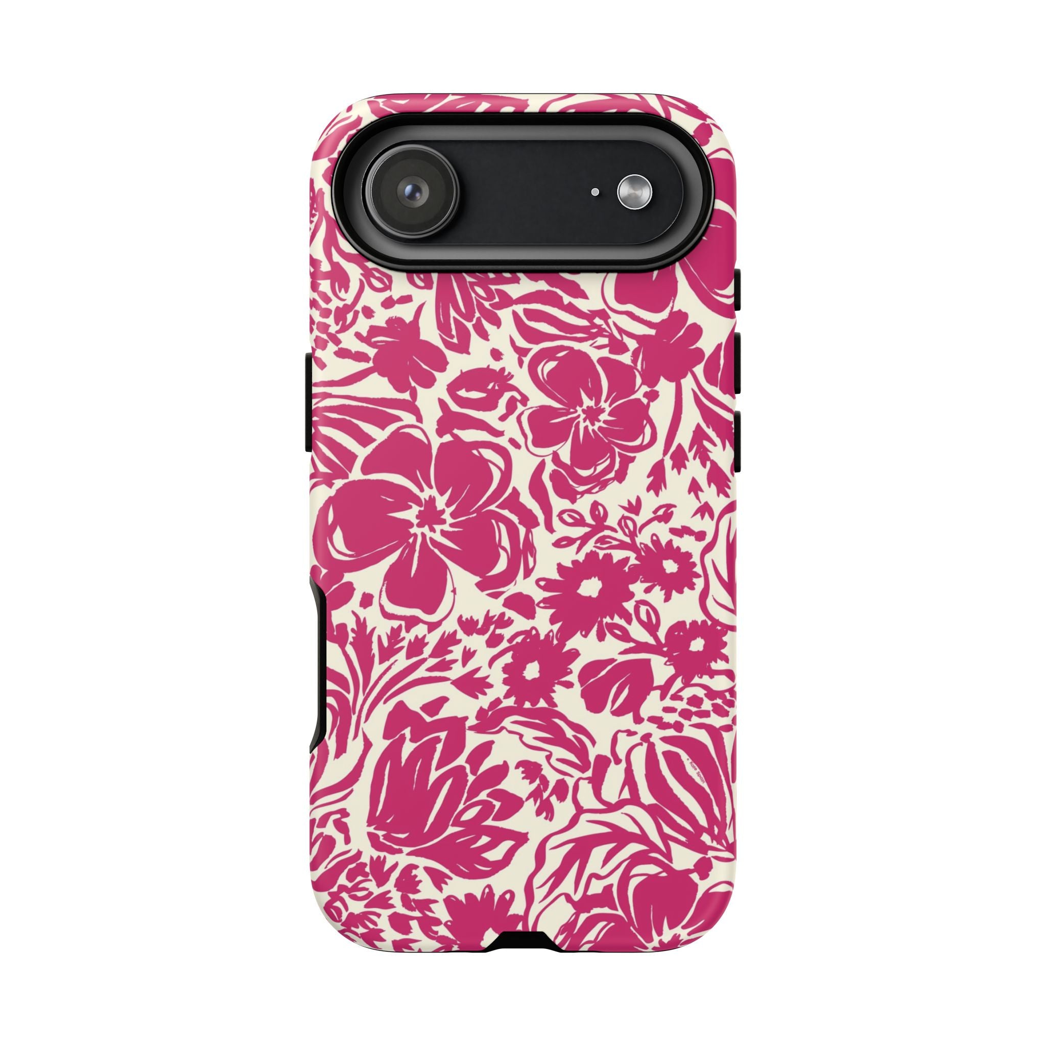 Rhapsody Bright Pink iPhone Case