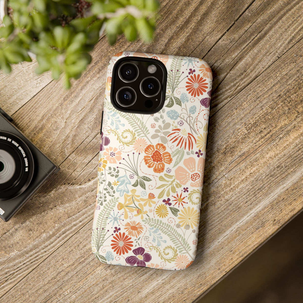 Autumn Blooms iPhone Tough Case