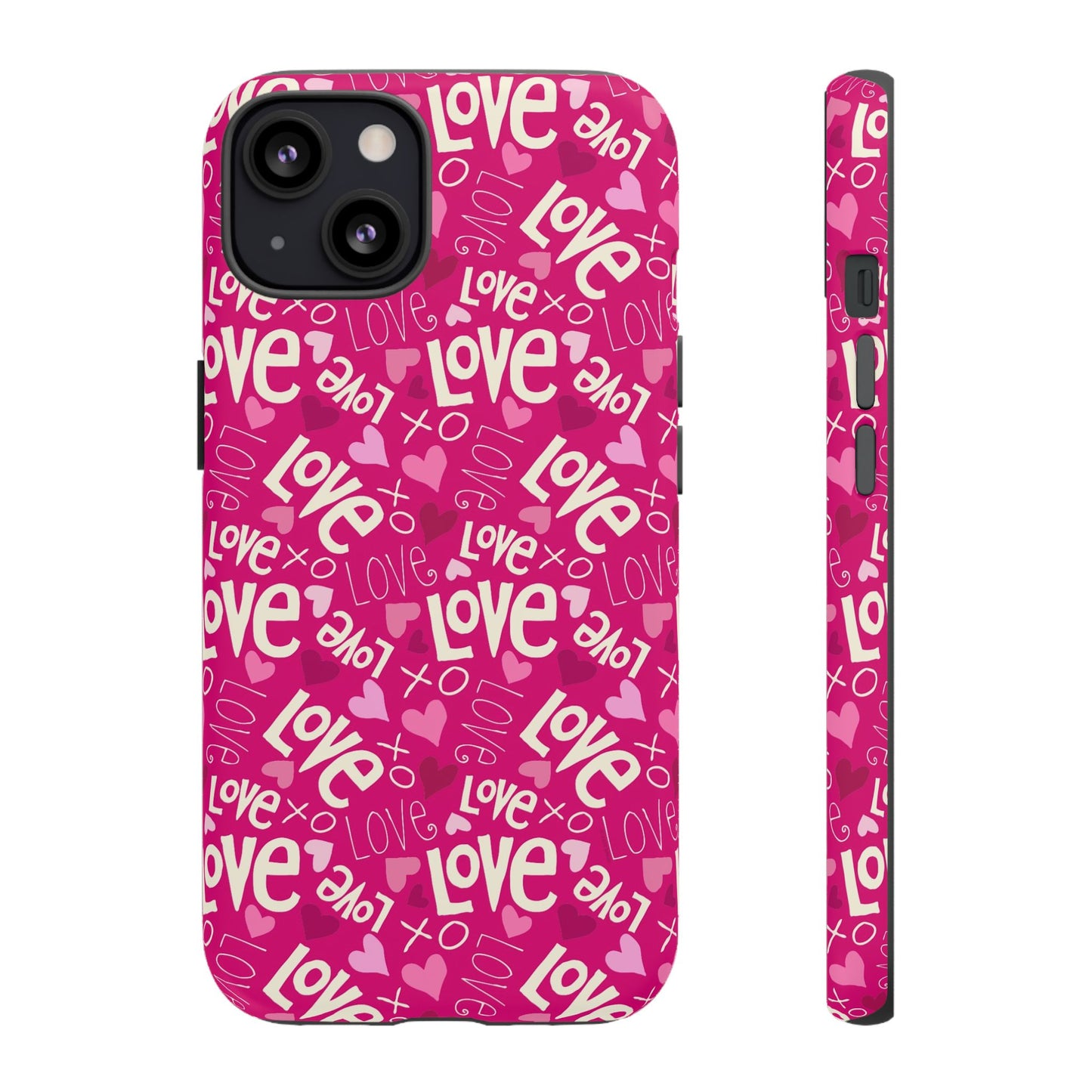 Lotta Love Pattern iPhone Tough Case
