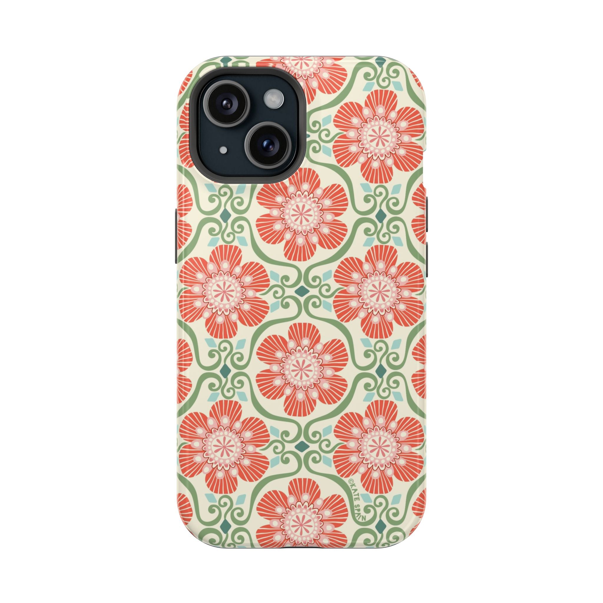 Barcelona Flowers MagSafe iPhone Case