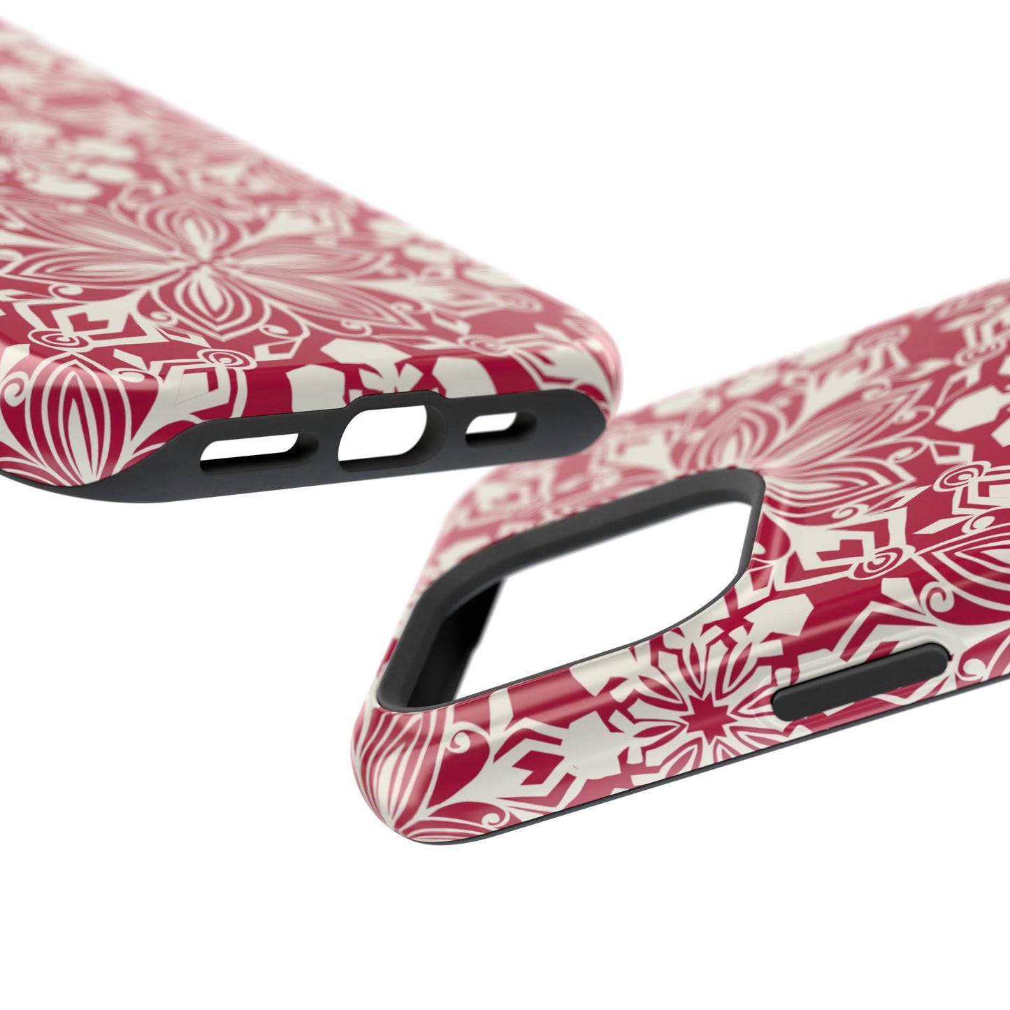 Snowfall Paper Cut Snowflake MagSafe Tough Case