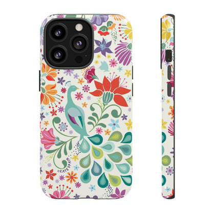 Peacock Sanctuary iPhone Tough Case iPhone 13 Pro Glossy