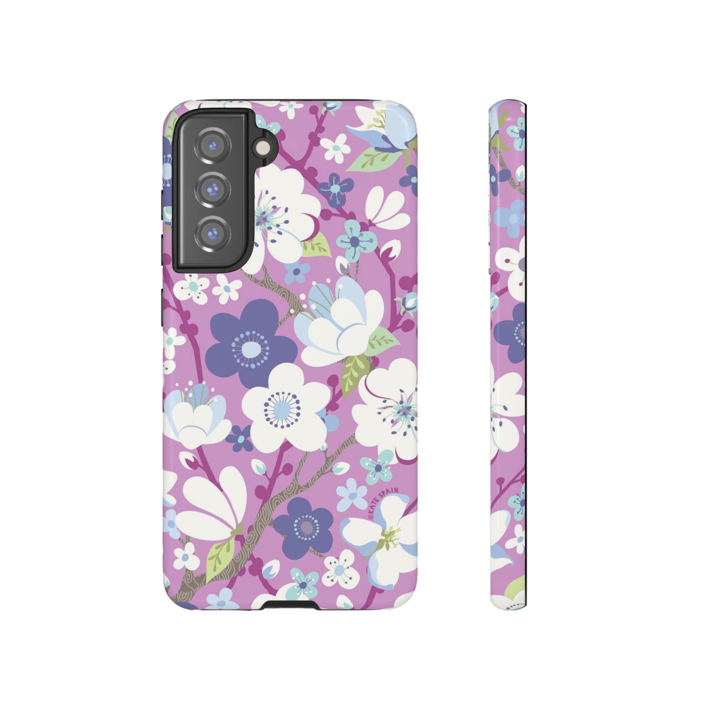 Cherry Blossoms Samsung Tough Case Samsung Galaxy S21 FE Glossy