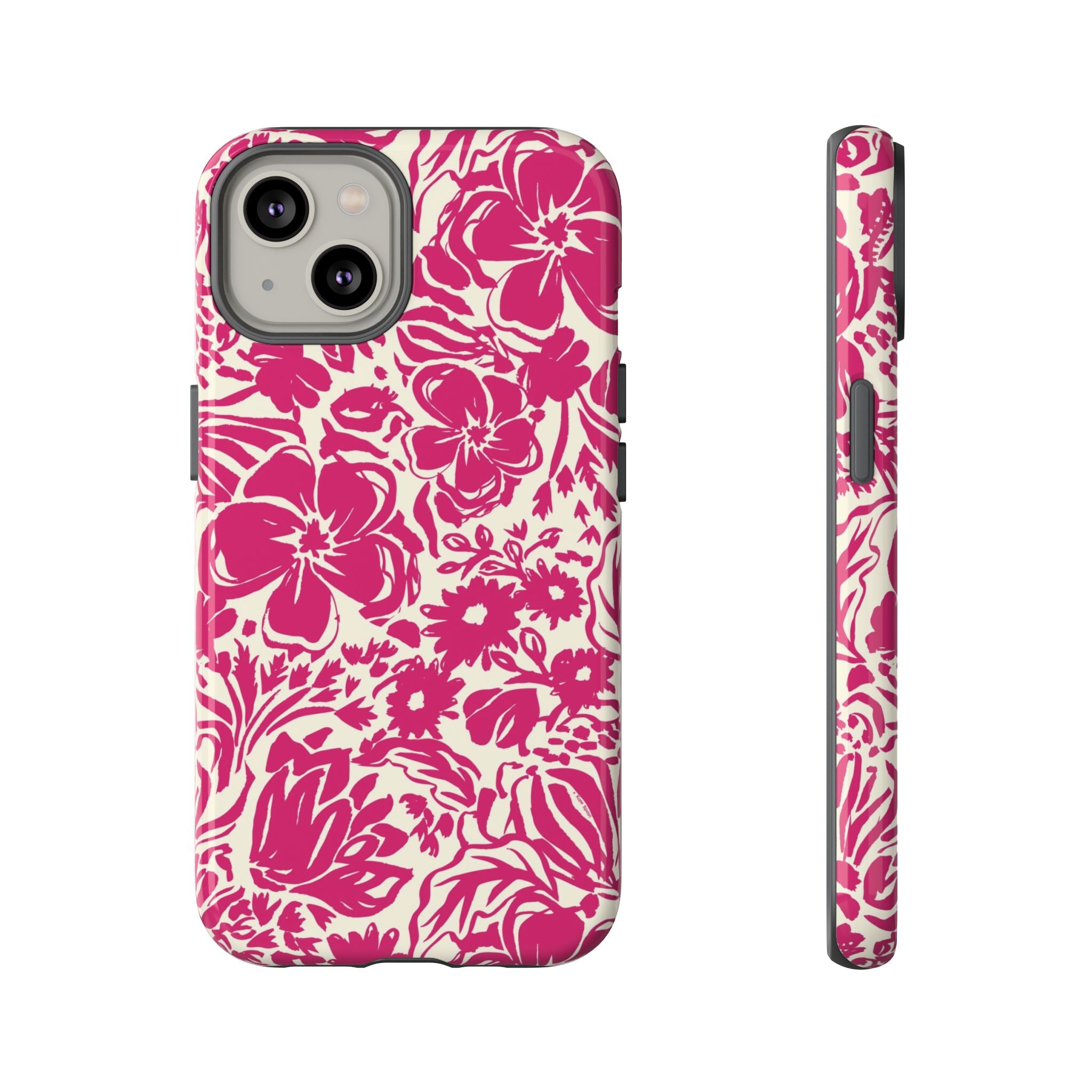 Rhapsody Bright Pink iPhone Case