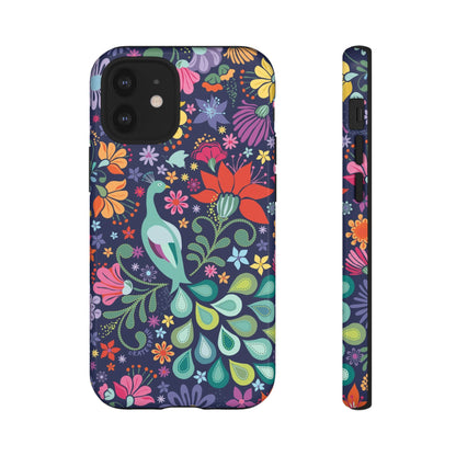 Peacock Sanctuary iPhone Tough Case