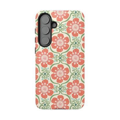 Barcelona Flowers Samsung Case Samsung Galaxy S25 Plus Glossy