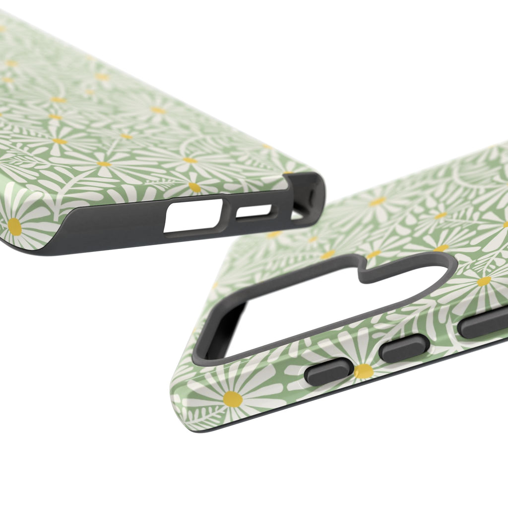 Montauk Daisy Meadow Green Samsung Case