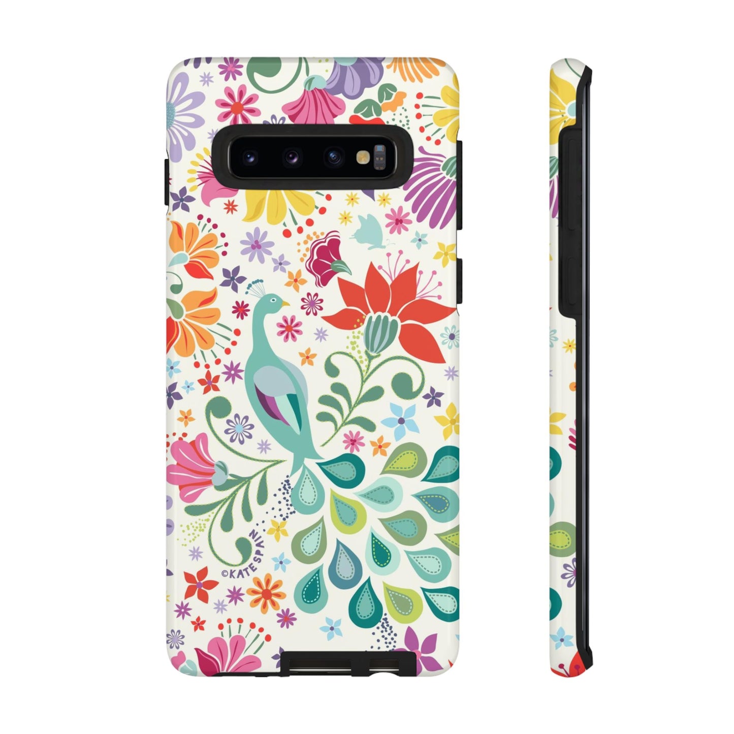 Peacock Sanctuary Samsung Tough Case Samsung Galaxy S10 Glossy