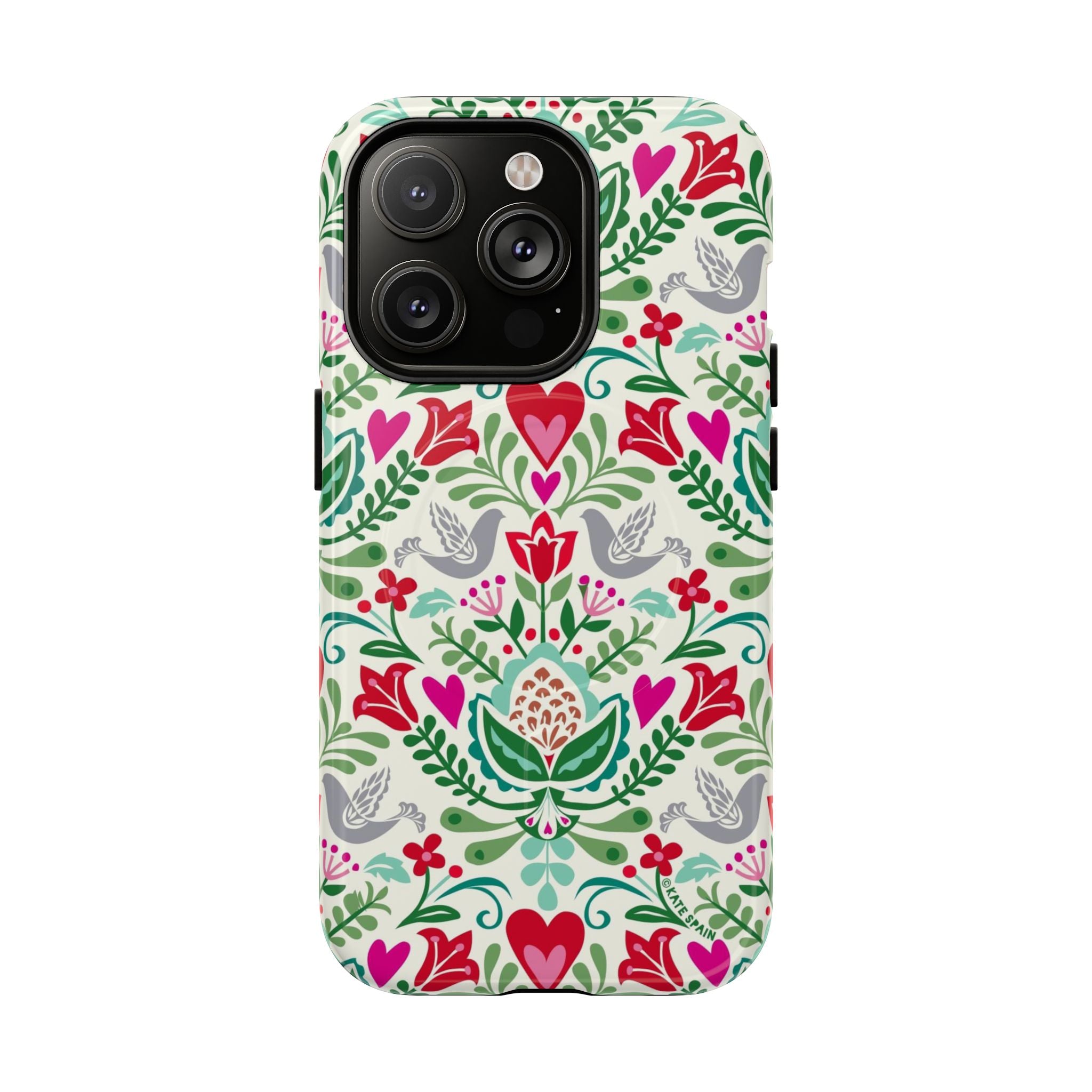 Rosemaling MagSafe iPhone Case