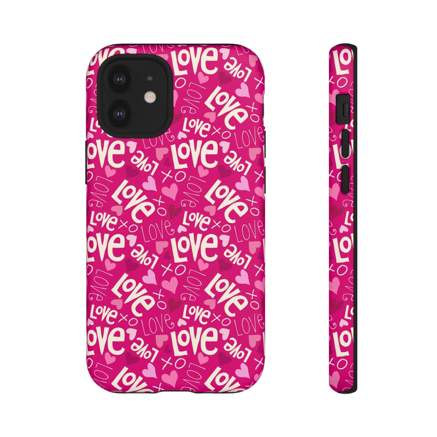 Lotta Love Pattern iPhone Tough Case